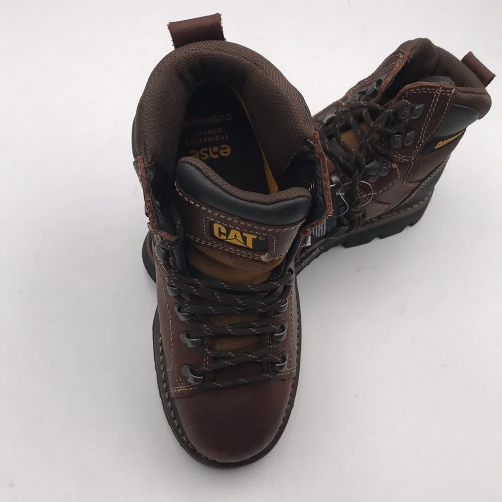 Caterpillar Alaska 2.0 Brown Leather Work Boots